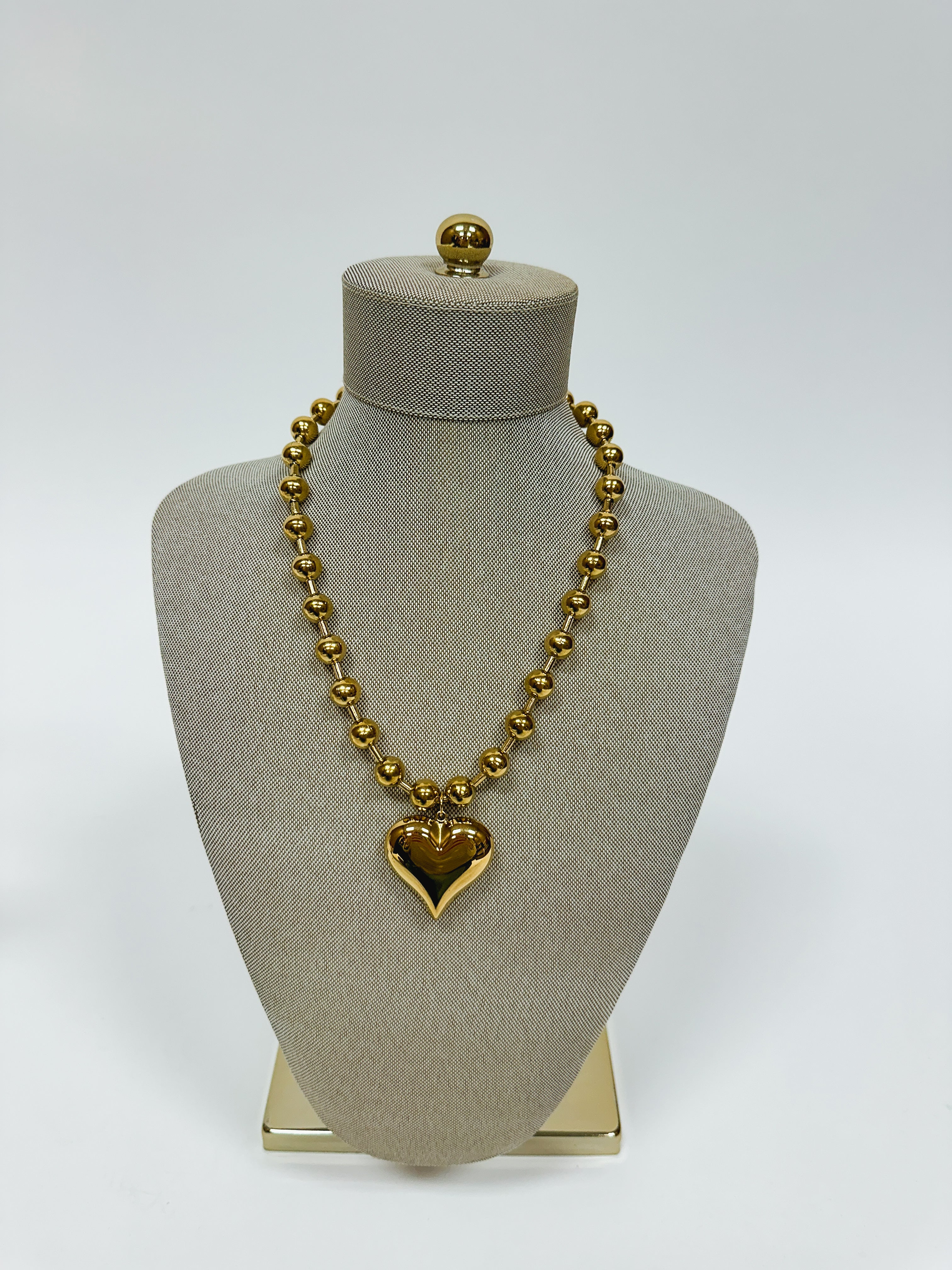 BUBBLE HEART NECKLACE