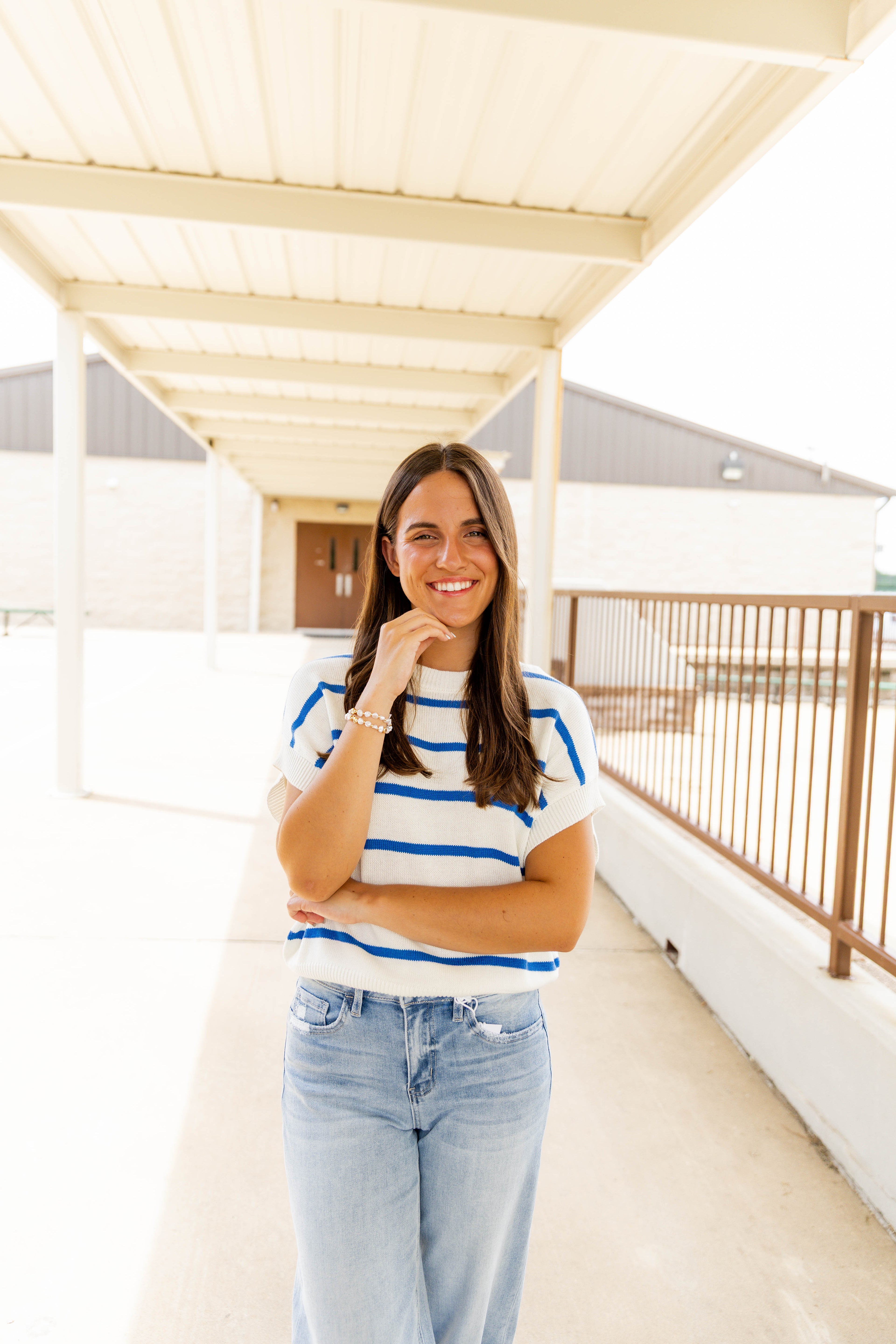 STRIPE AMELIA TOP