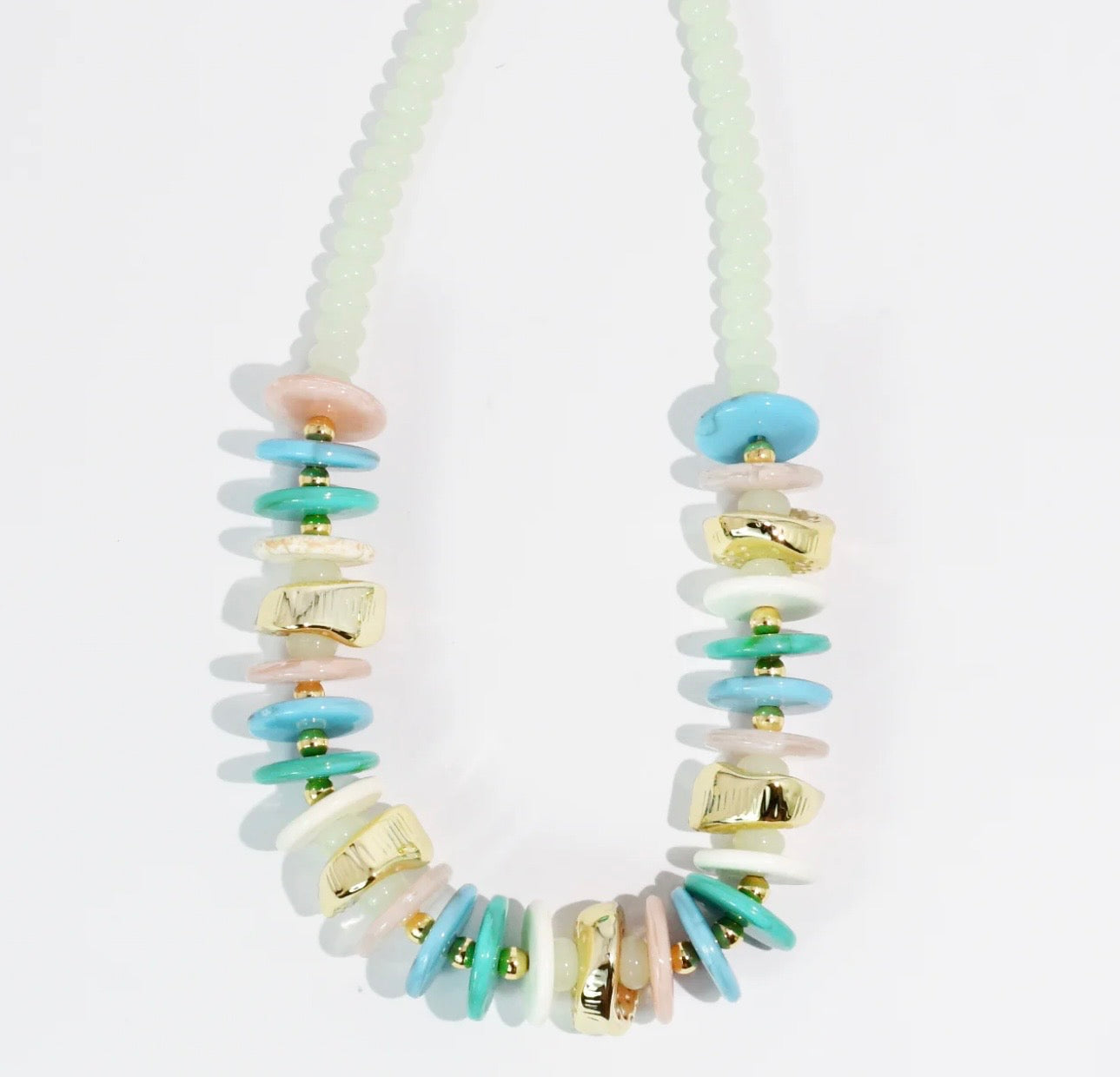 glow greens necklace