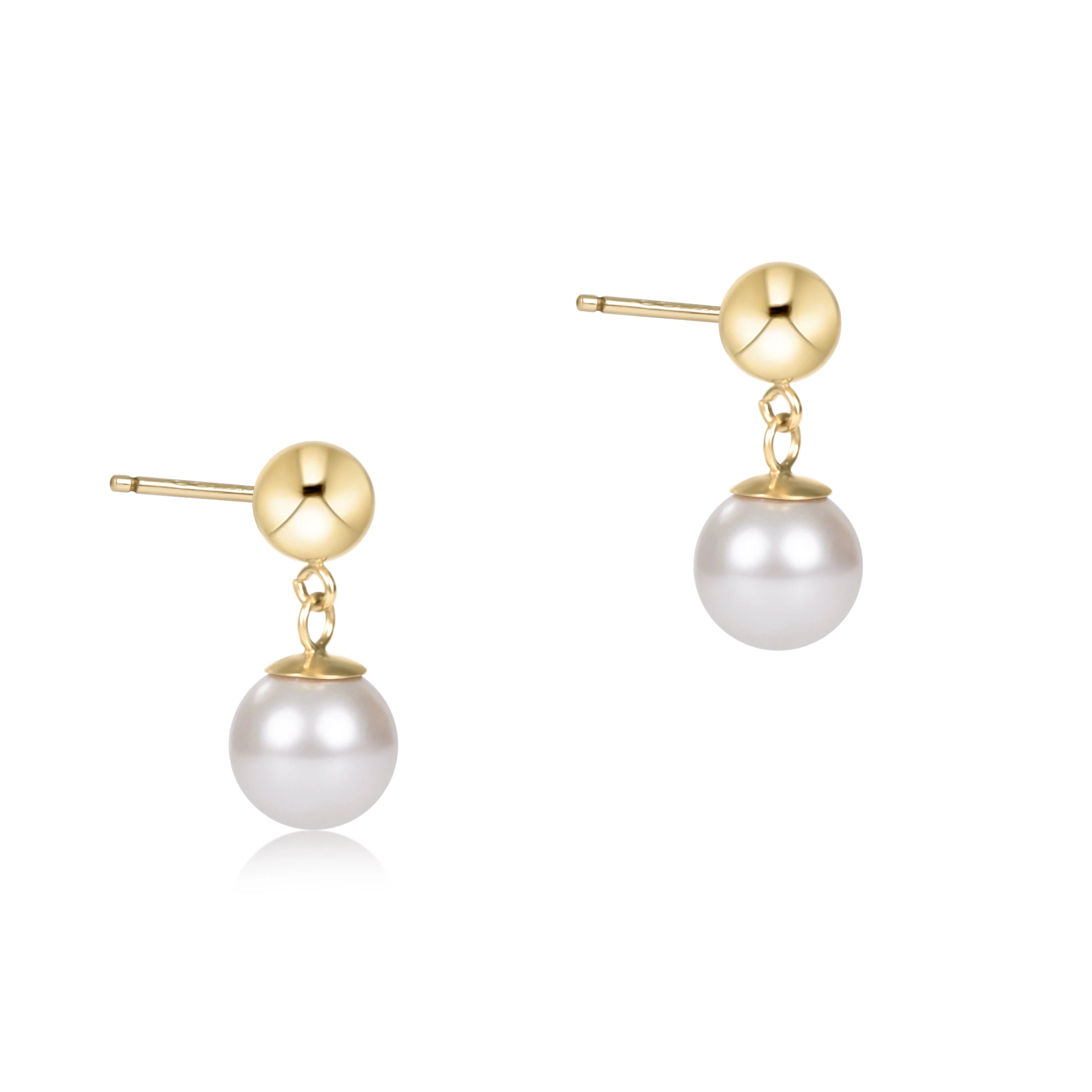 Classic 8mm Ball Drop Stud